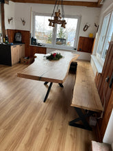 Lade das Bild in den Galerie-Viewer, Massivholztisch Eiche